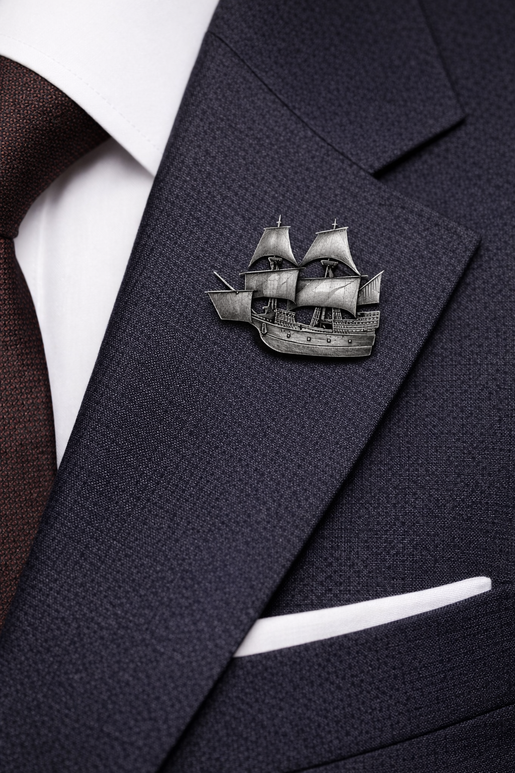 Mayflower - 1" Lapel Pin